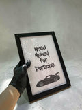 PORSCHE QUOTE Frame